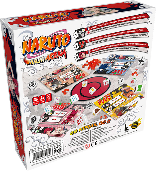 Naruto Ninja Arena - NEW FORMAT! - Boardgame