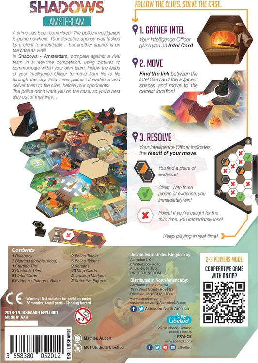 Shadows: Amsterdam (Board Game)