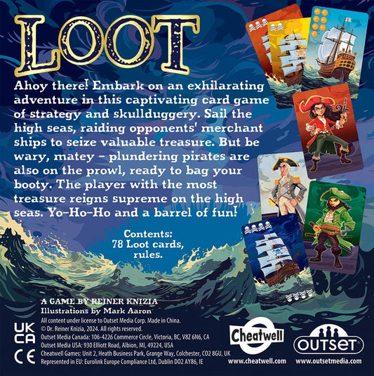 Loot Card Game by Reiner Knizia