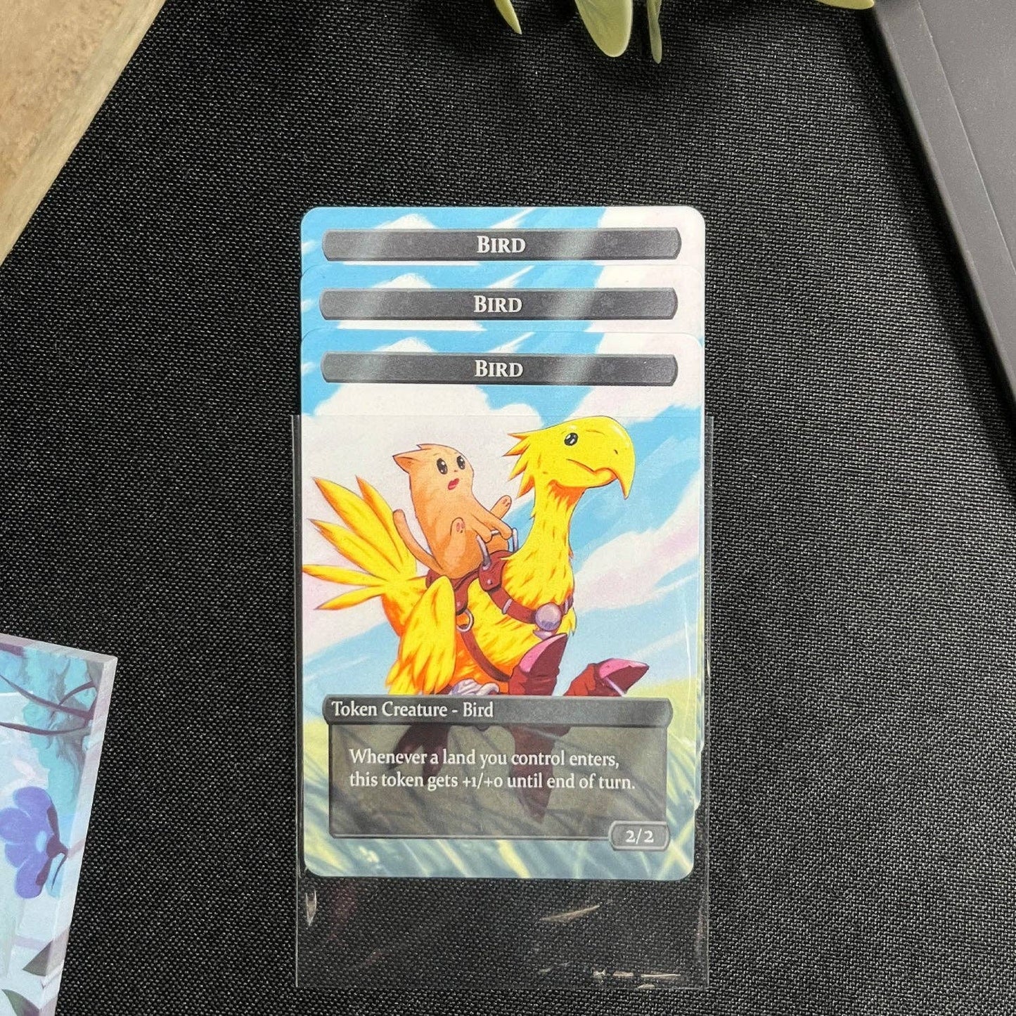 Wizard & Bird Token Set