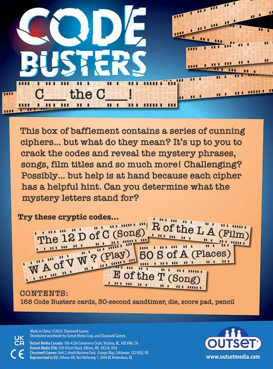 Code Busters: Card Game