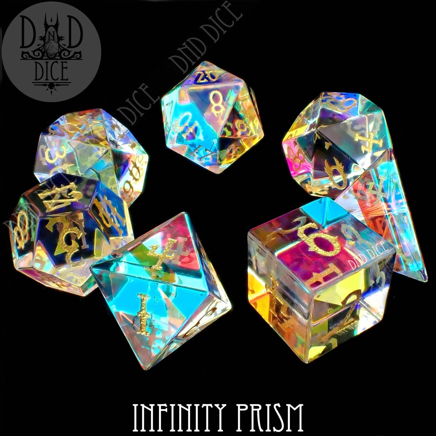 Infinity Prism Glass (Gift Box) Dice