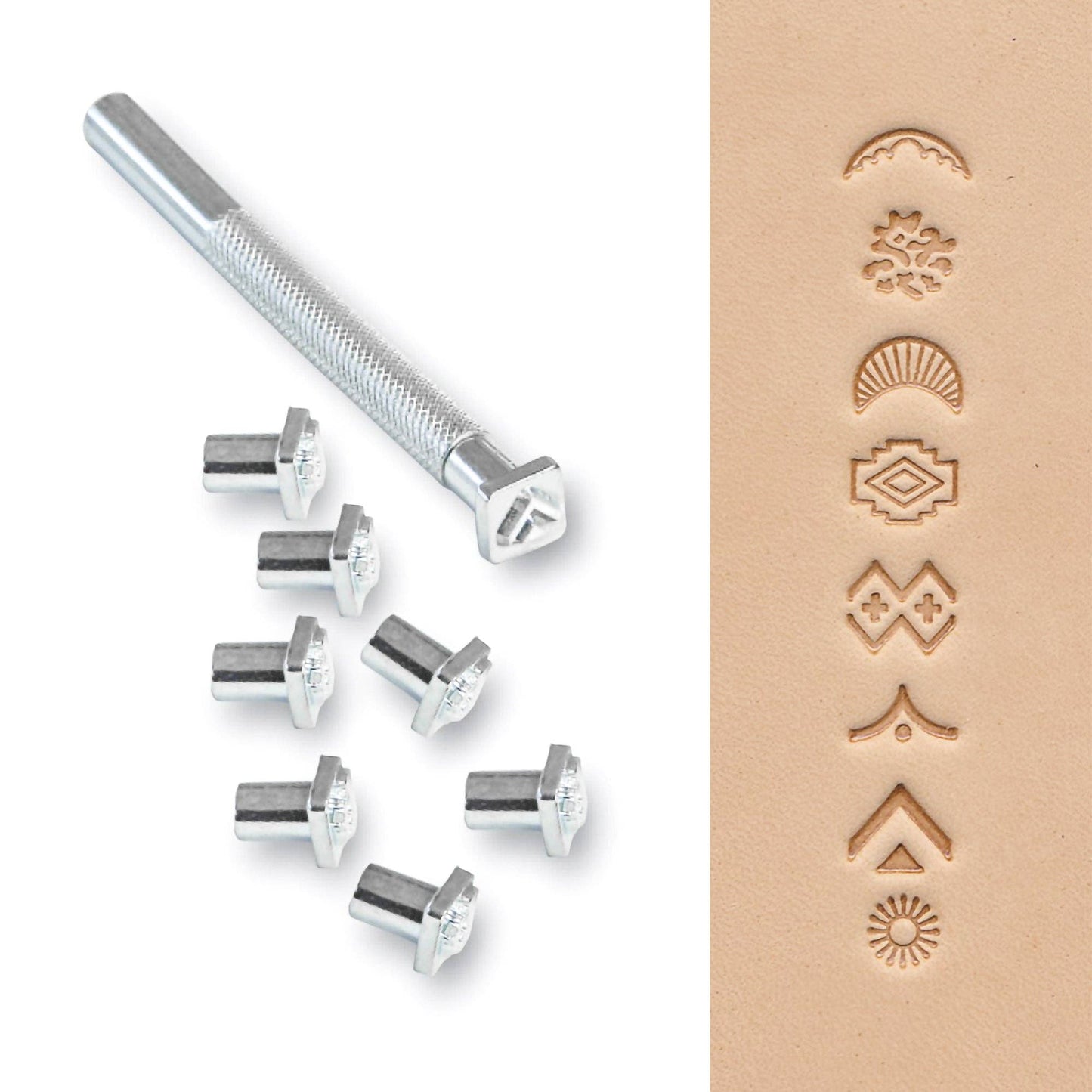 Discover Leather Stamp Set
