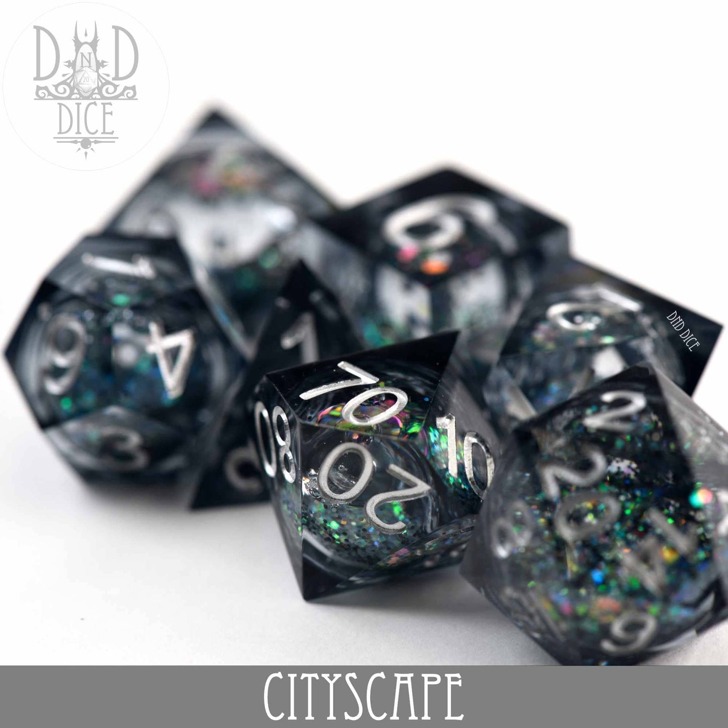 Cityscape - Liquid Core Dice