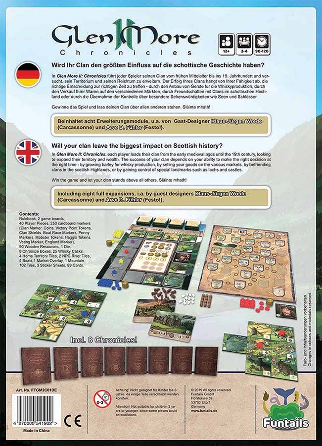 Glen More II Board Game