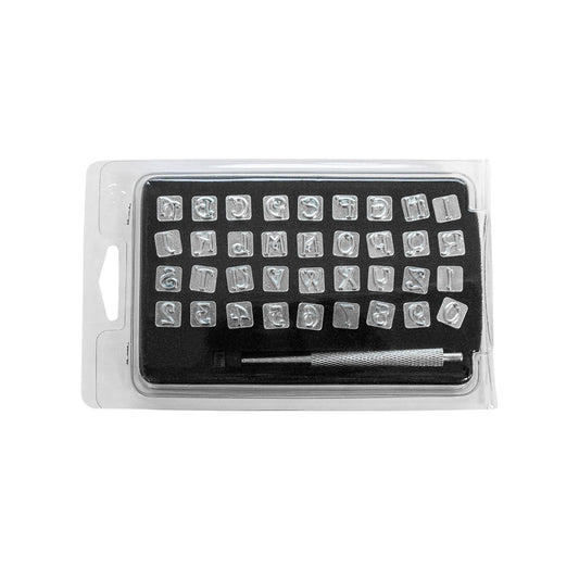 3/8" Fancy Alphabet & Number Stamping Tool Set