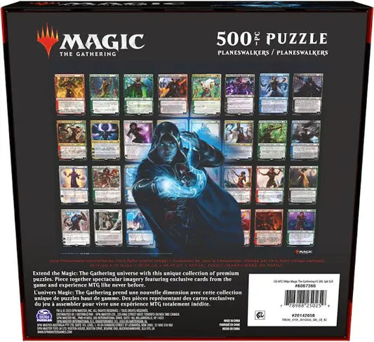 MAGIC THE GATHERING - 500 PC PUZZLE - PLANESWALKERS