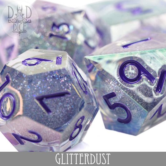 Glitterdust Liquid Core Dice