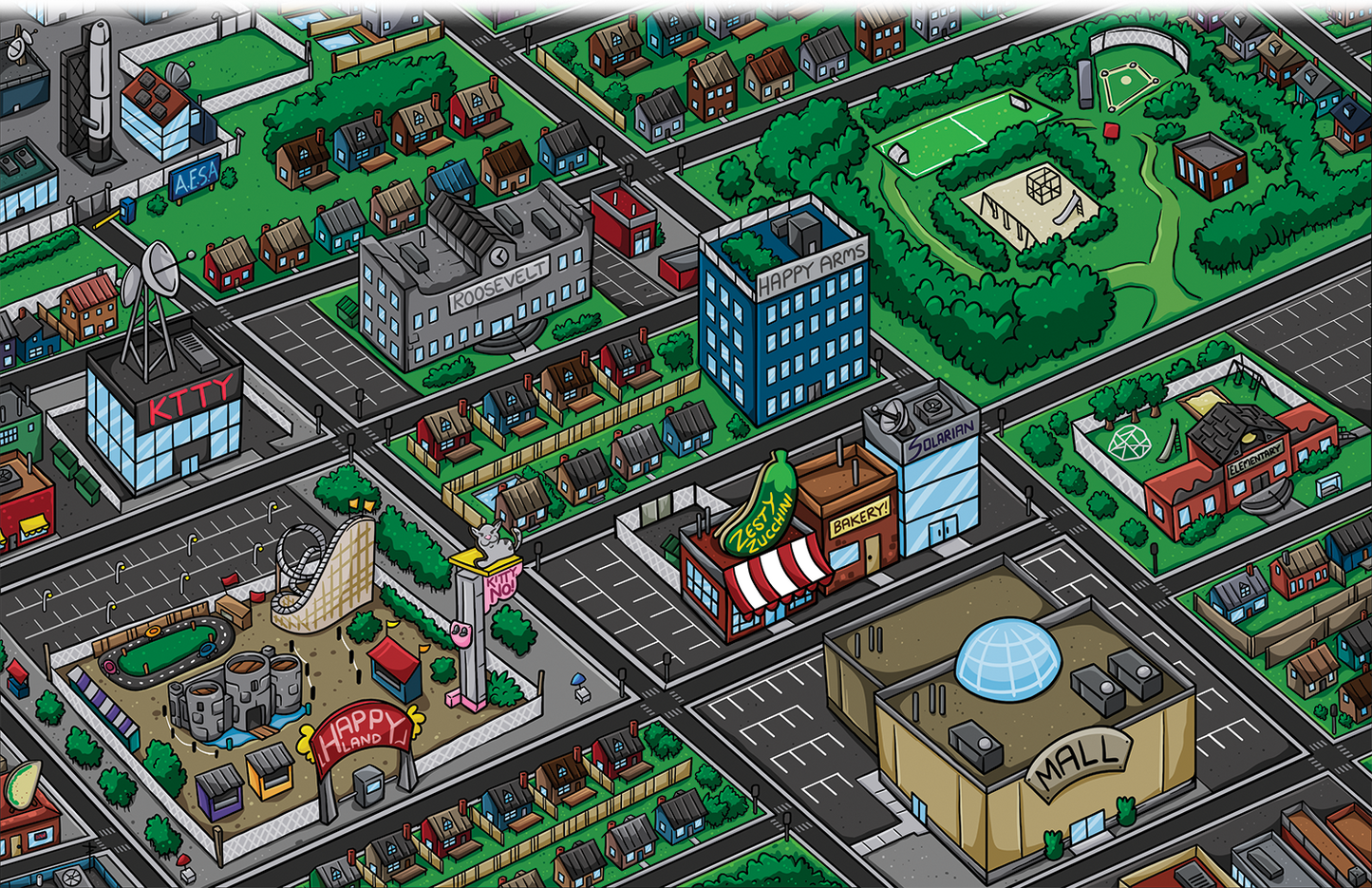 Magical Kitties Save the Day: Alien Invasion Hometown