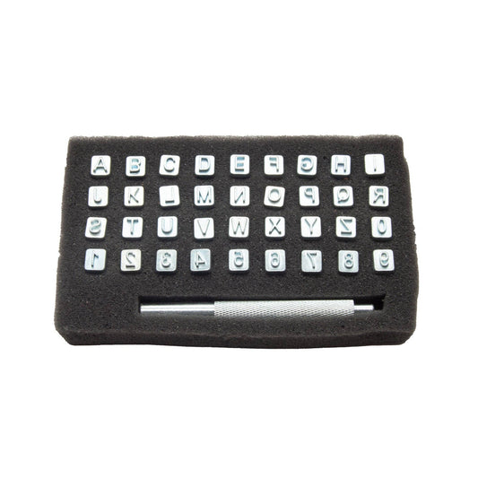 1/4" Alphabet & Number Stamping Tool Set