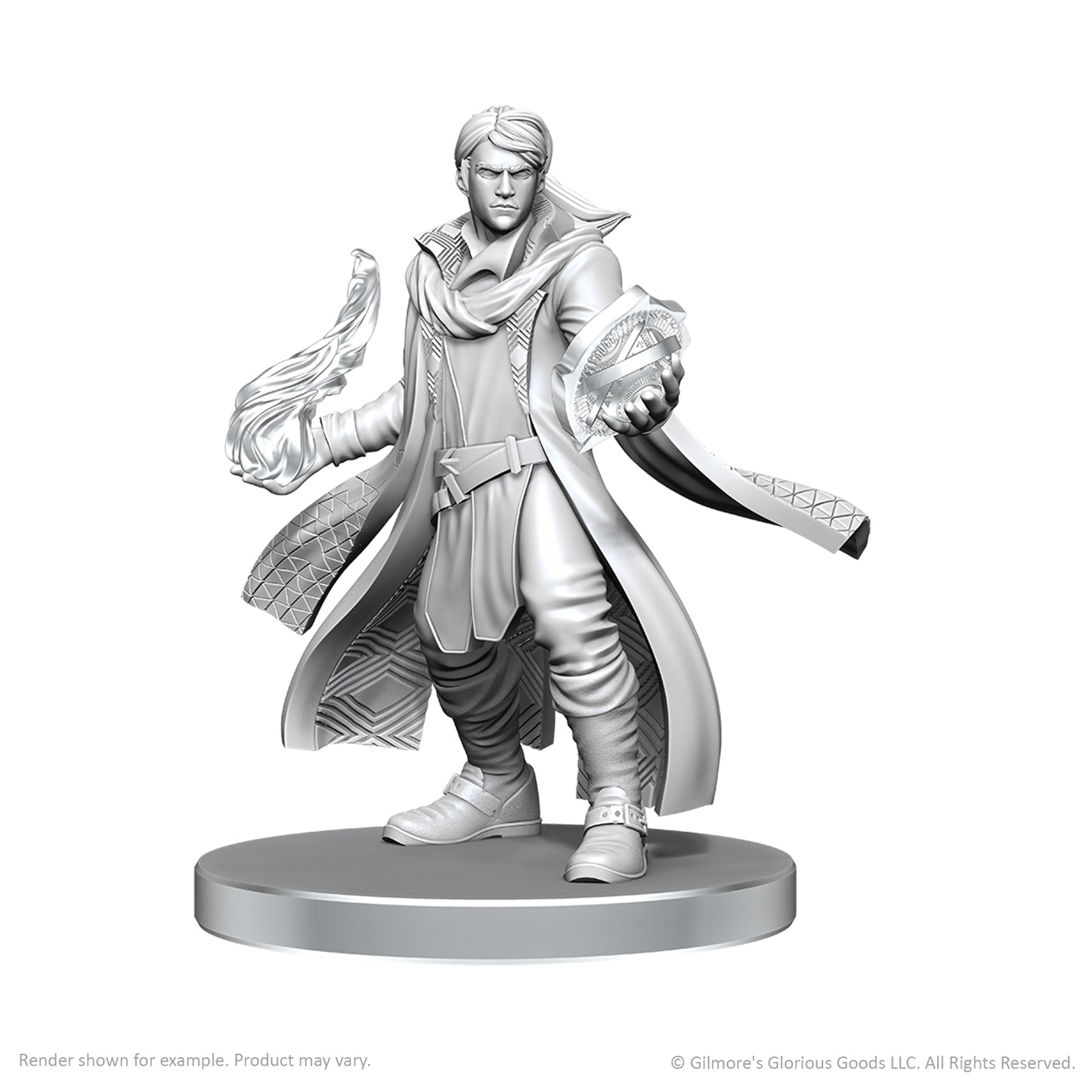 CRITICAL ROLL UNPAINTED MINIS BEAUREGARD LIONETT & CALEB WIDOGAST