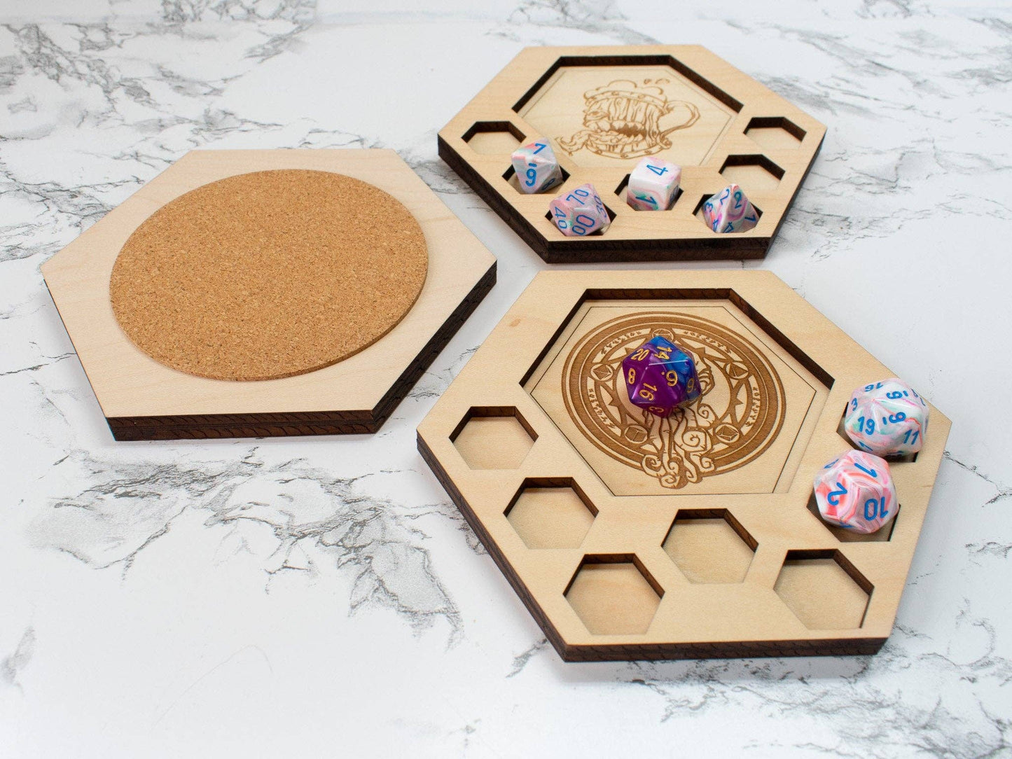 D&D Dice Tray Coaster, Sorcerer