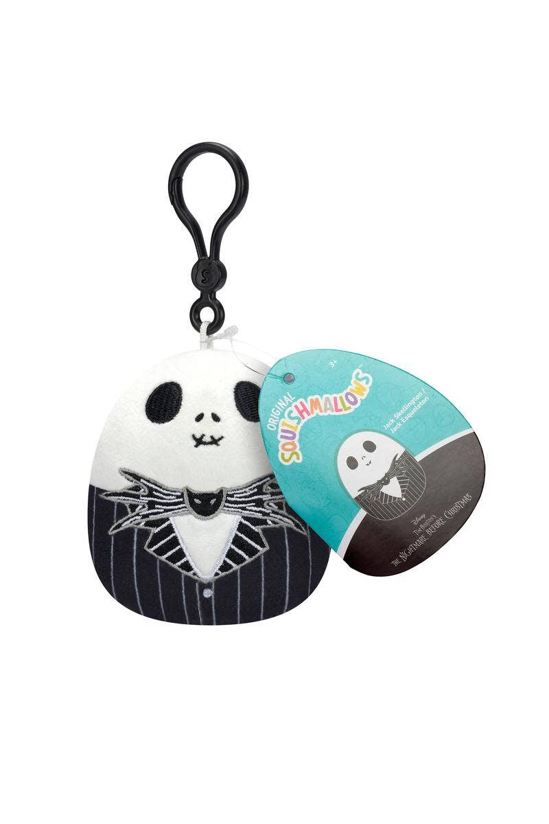 Squishmallows 3.5" Disney Plush Clip-On