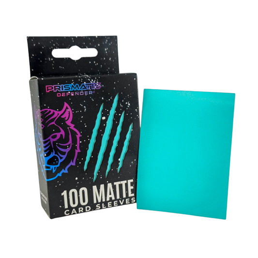 Matte Card Sleeves - Standard Size Trading Cards TCG MTG: Turquoise