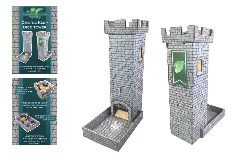Castle Keep Dice Tower: Castle Keep Dice Tower
