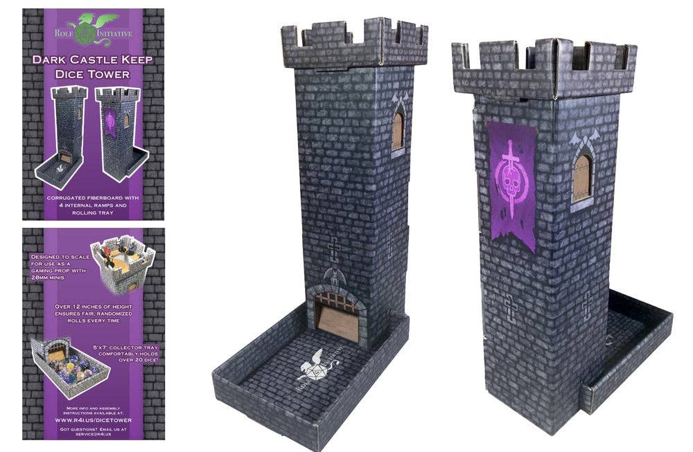 Dark Castle Keep Dice Tower: Dark Castle Keep Dice Tower