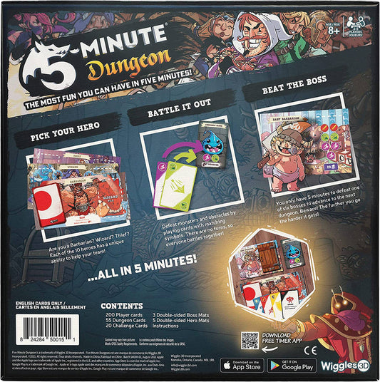 5 Minute Dungeon Game – Fast, Fun, and Full of Chaos! 🤝 ⏰➡️
