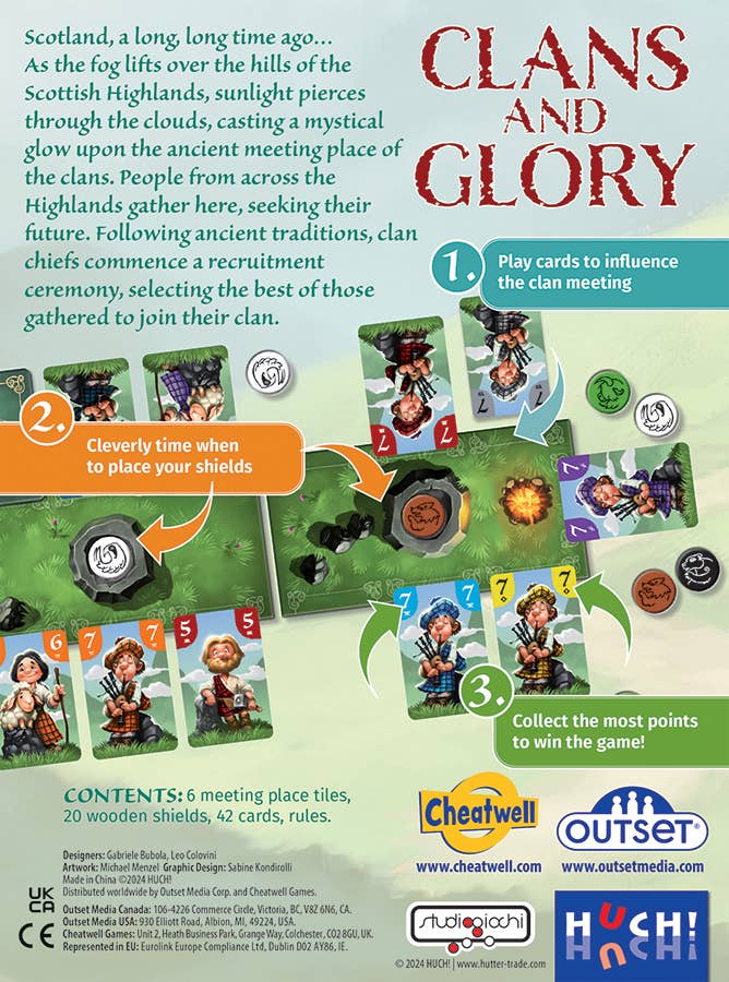 Clans and Glory Card Game