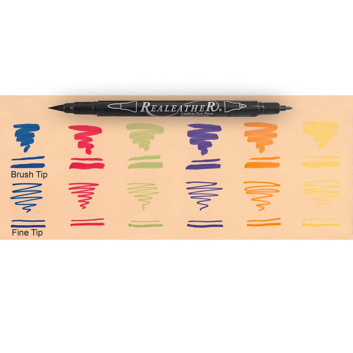 Leather Dye Markers: Brights