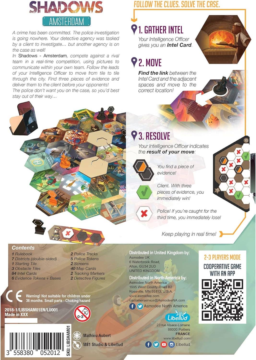 Shadows: Amsterdam (Board Game)