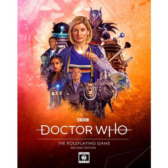 Doctor Who: The Roleplaying Game Second Edition Core Rule Book Limited Collector's Edition