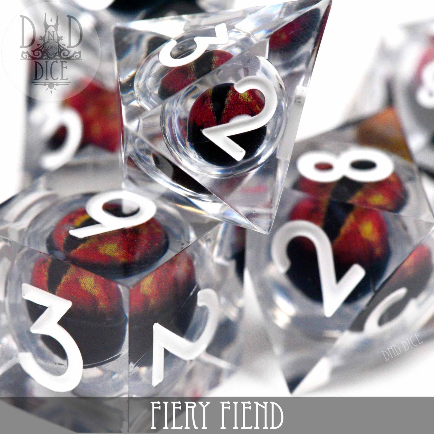 Fiery Fiend - Liquid Core Dice