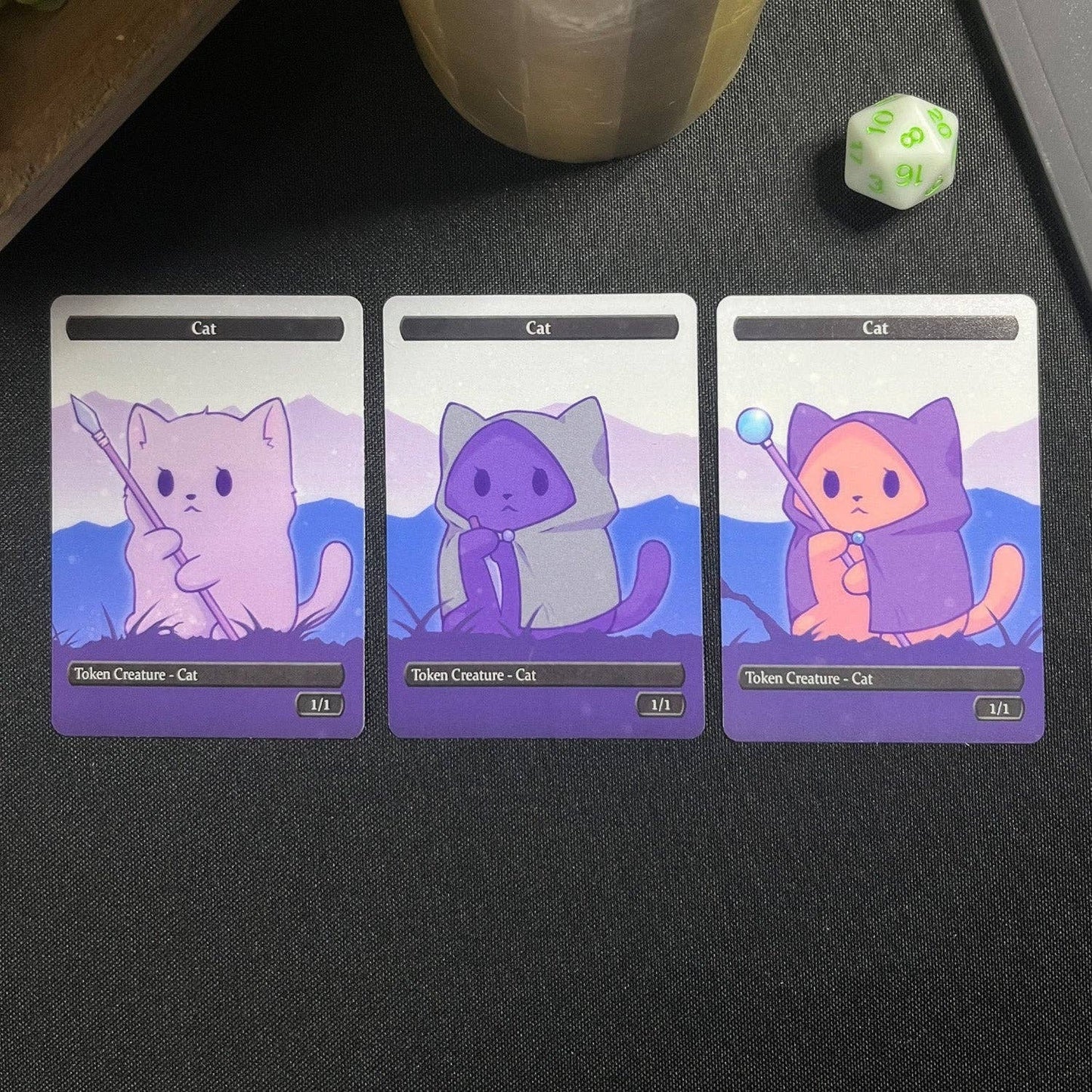 Spirit & Cat Token Set