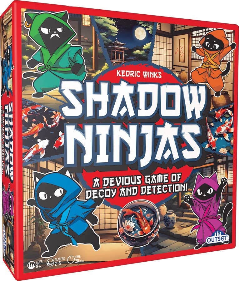 Shadow Ninjas Board Game: A Devious Game of De-Koi
