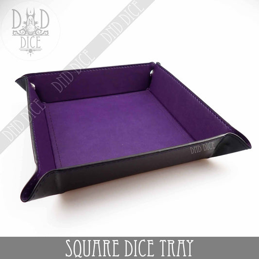 Square Dice Tray: Purple