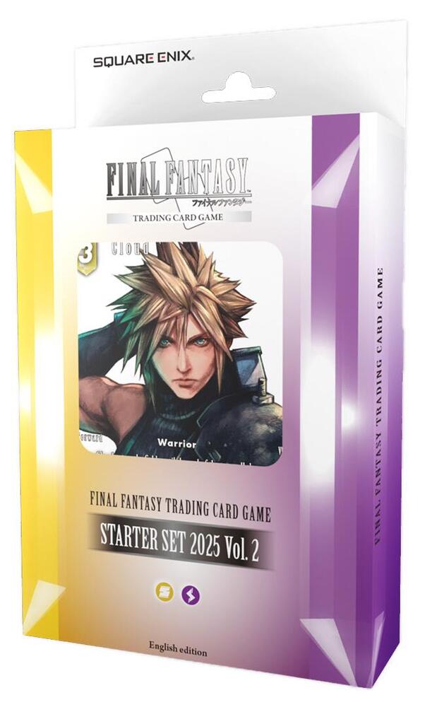 Final Fantasy TCG: 2025 Vol.2 Starter Set Deck (Cloud)