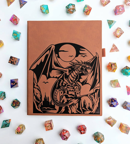 Klauth's Conquest - Vegan Leather D&D Campaign Journal