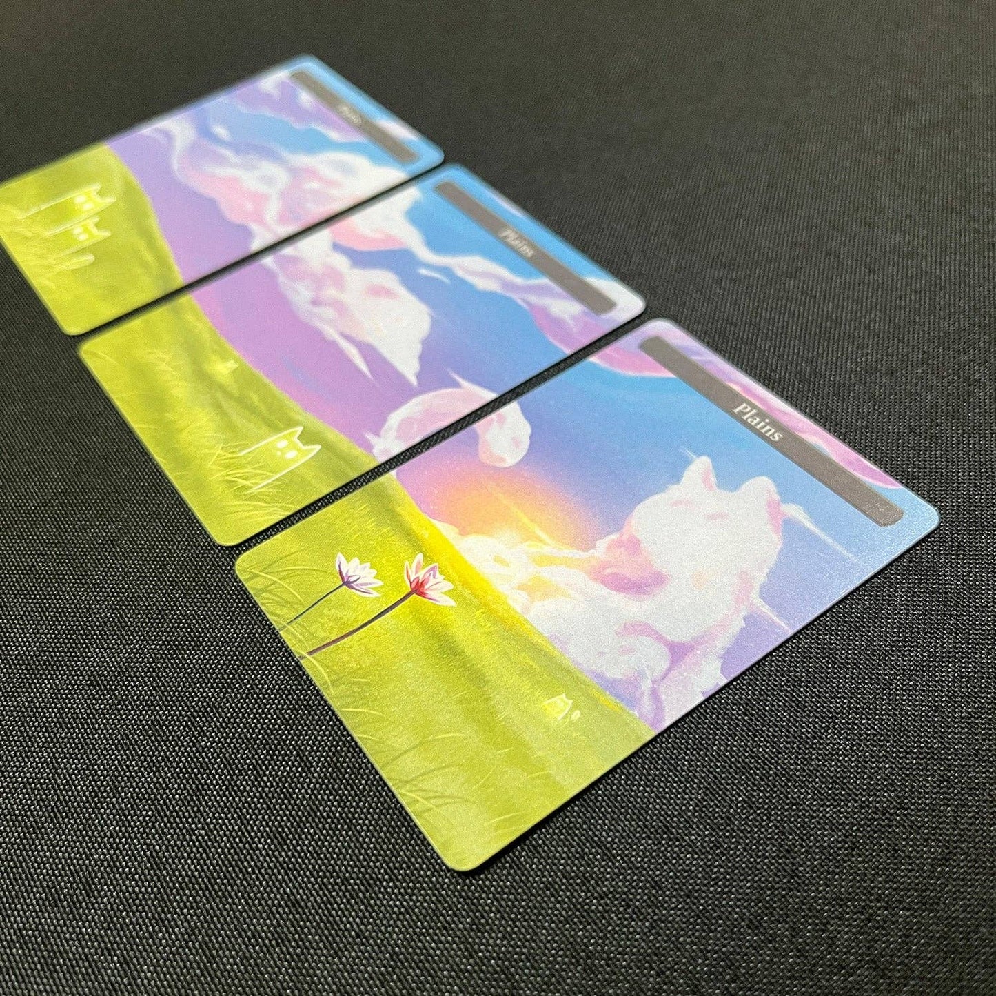 ManaCat Plains - Land Proxy Set: ManaCat Plains - One Set (3 cards)