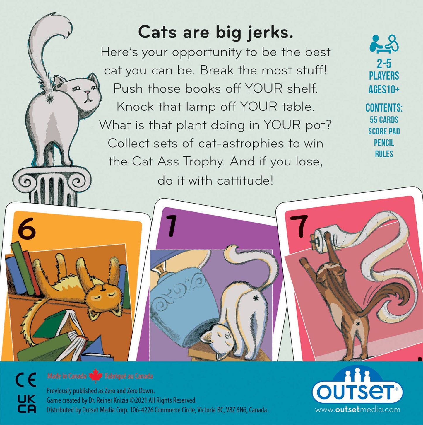 Cat Ass Trophy 🐈🐾 – Be a Cat. Break Stuff. Earn the Glory.