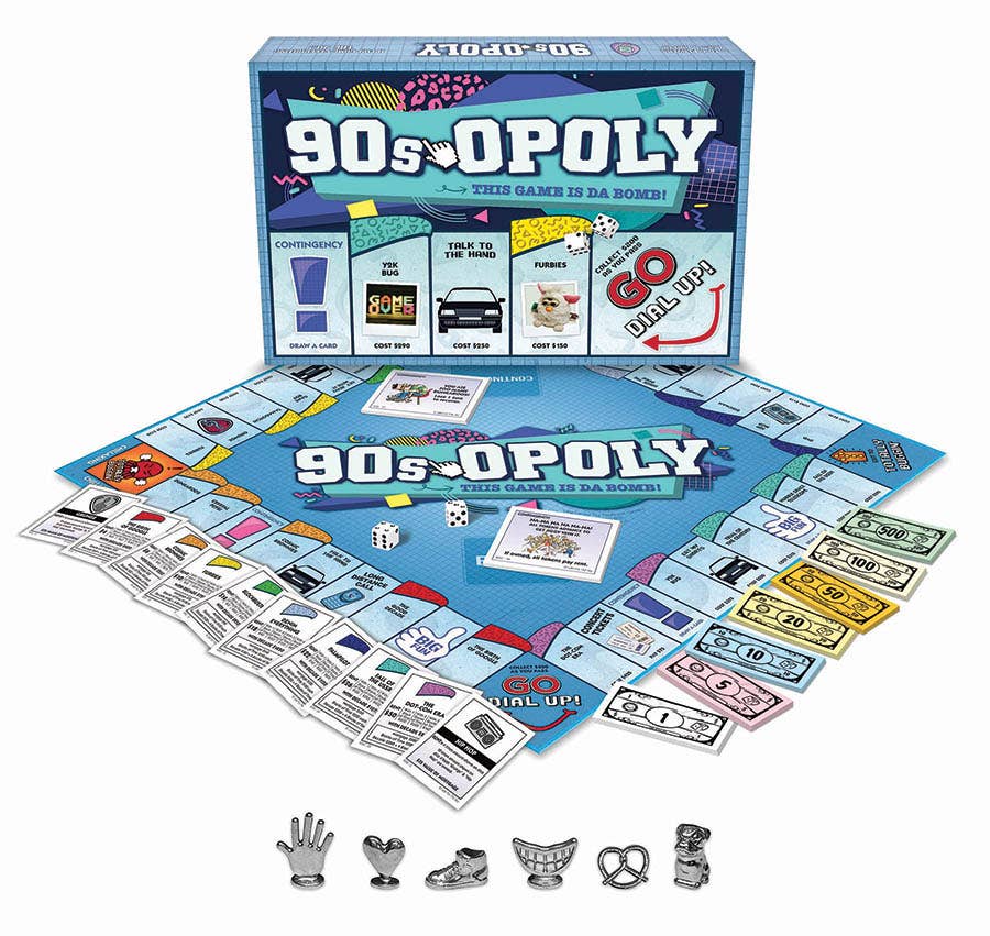 90s-Opoly Board Game, by Late for the Sky