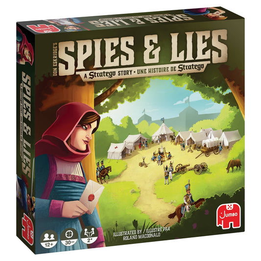Stratego Spies & Lies - Board Game 🔍