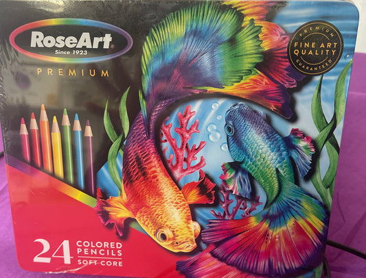RoseArt Premium 24 Colored Pencils