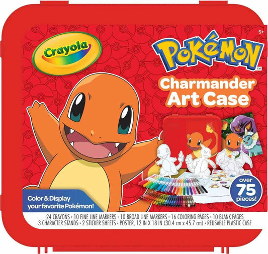 Crayola Pokémon Charmander Art Case