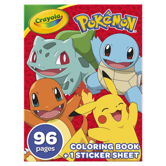 Crayola Pokémon coloring book