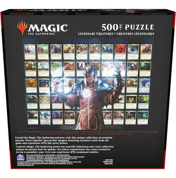 MAGIC THE GATHERING - 500 PC PUZZLE - LEGENDARY CREATURES
