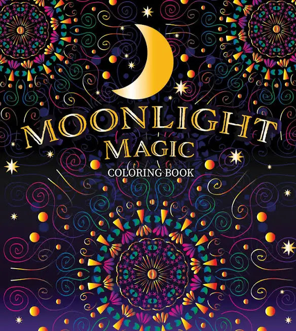 Adult Coloring Book - Moonlight Magic