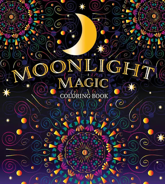 Adult Coloring Book - Moonlight Magic
