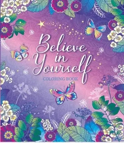 Adult Coloring Book - Believe In Yourself