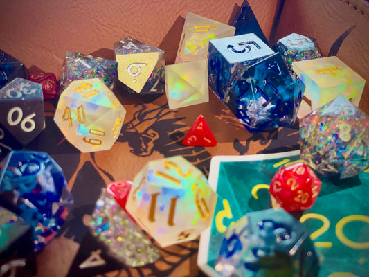 Workshop: Custom Resin Dice Case or Liquid Core D20 9/18-9/19 and 9/26-9/27