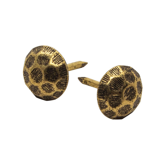Furniture Tacks, 48pk: Antique Brass