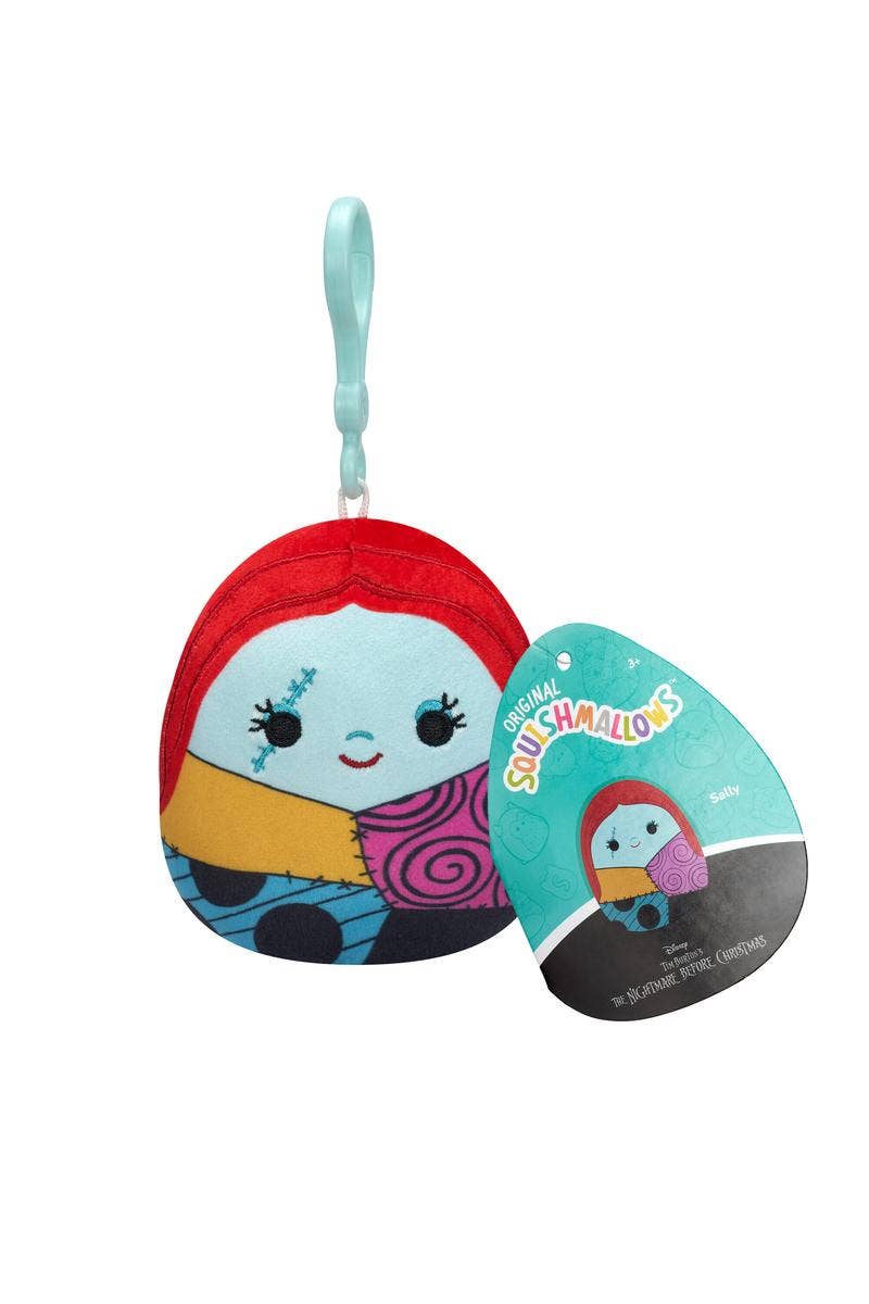 Squishmallows 3.5" Disney Plush Clip-On
