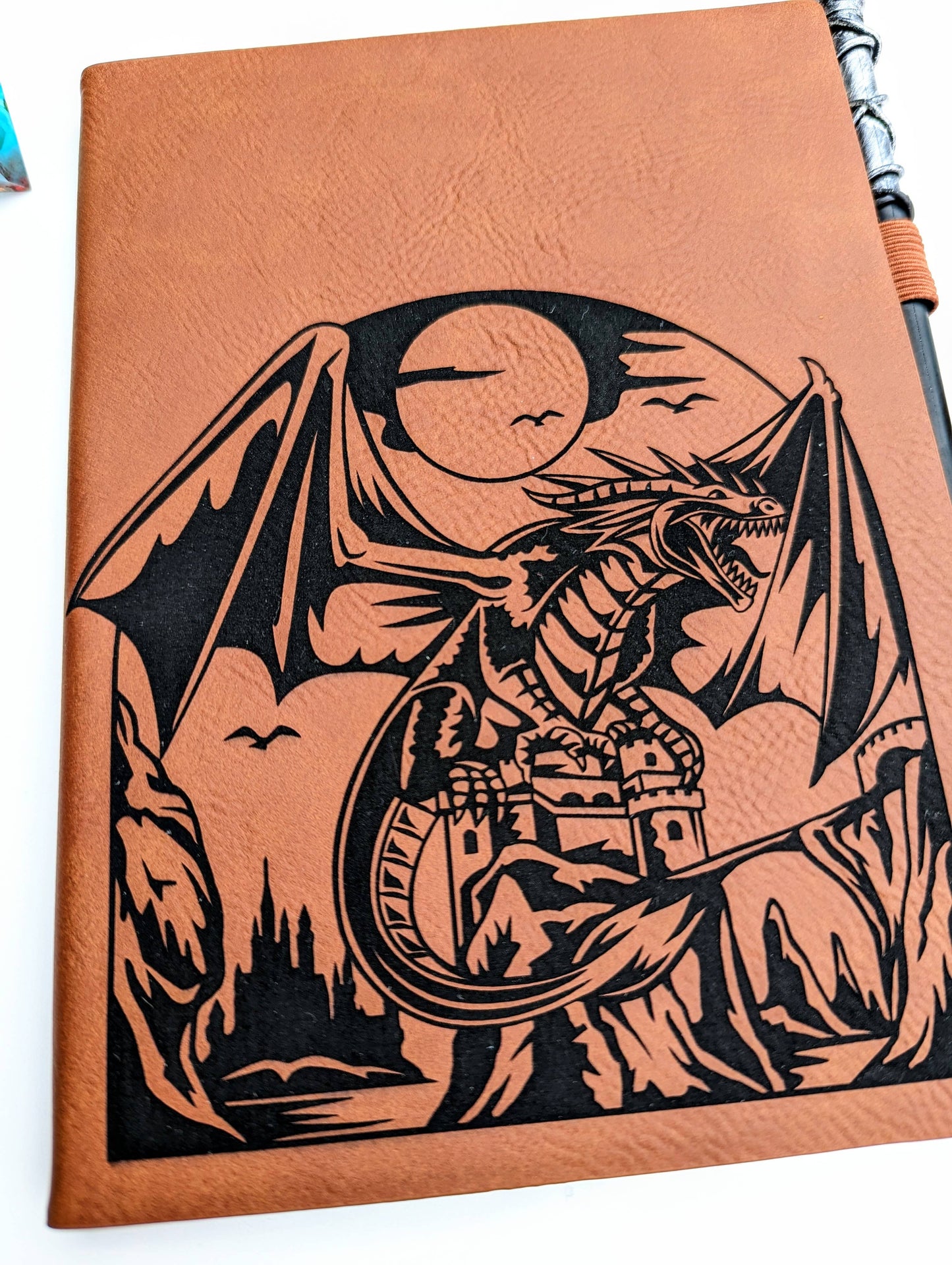 Klauth's Conquest - Vegan Leather D&D Campaign Journal