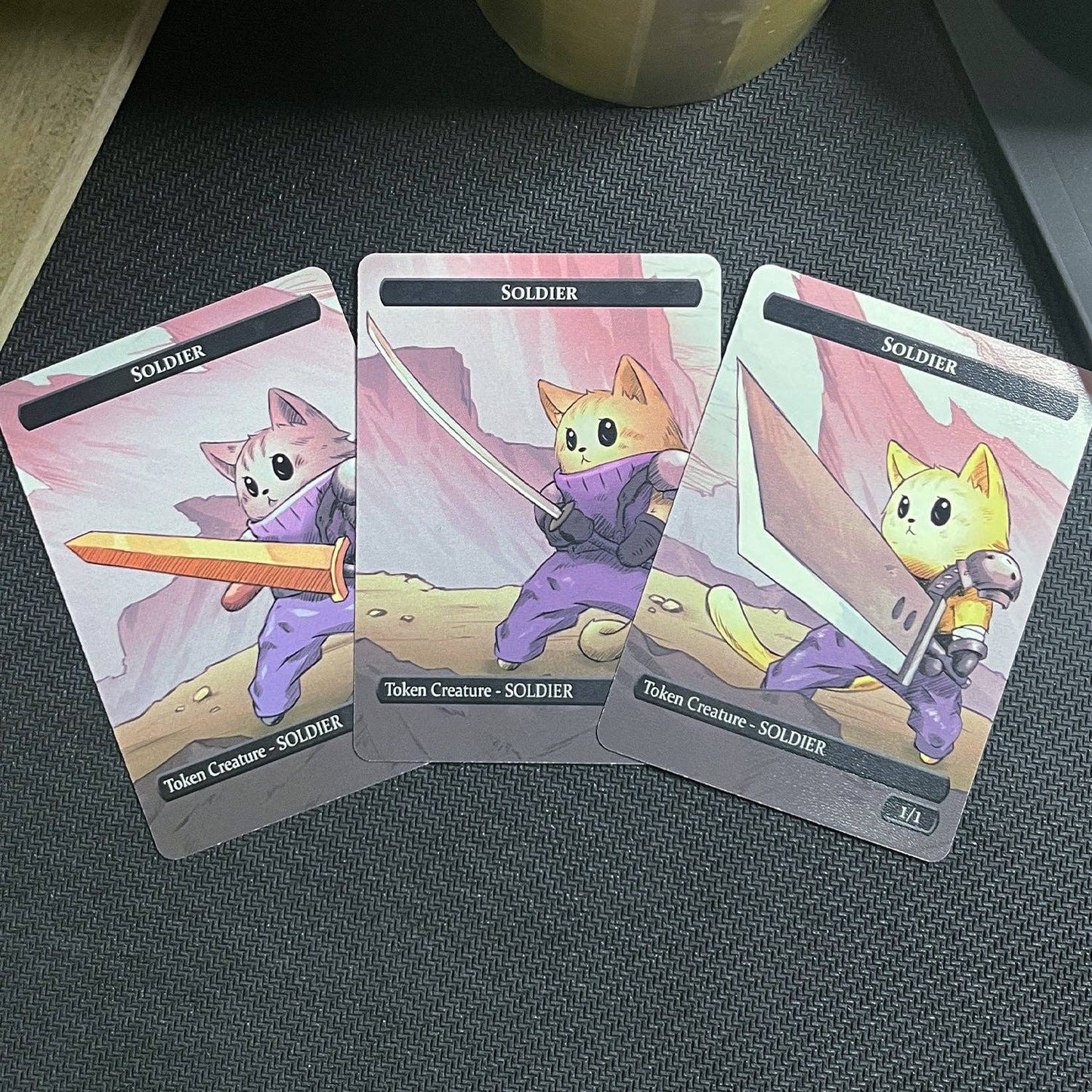 SOLDIER & Treasure Token Set