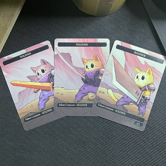 SOLDIER & Treasure Token Set