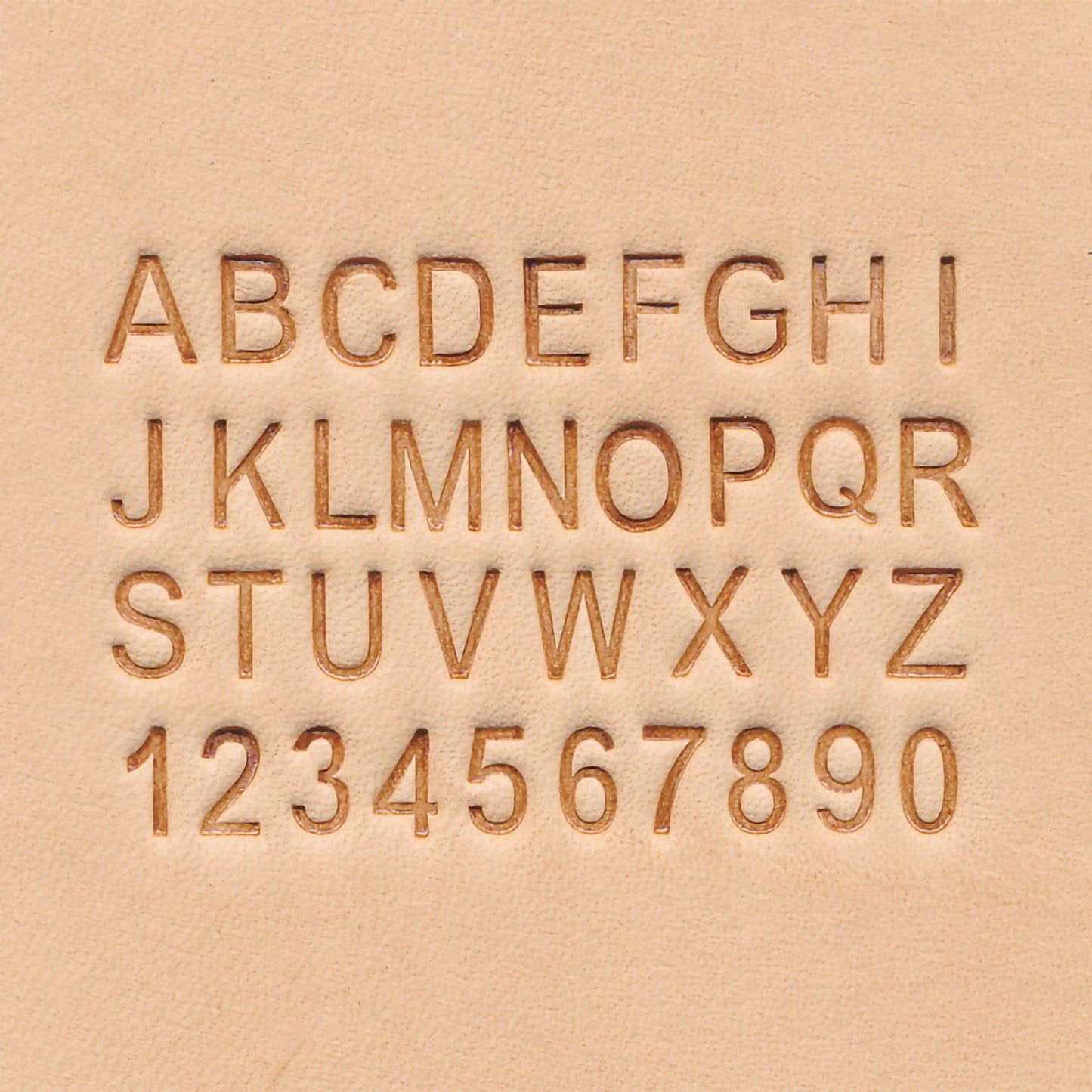 1/4" Alphabet & Number Stamping Tool Set
