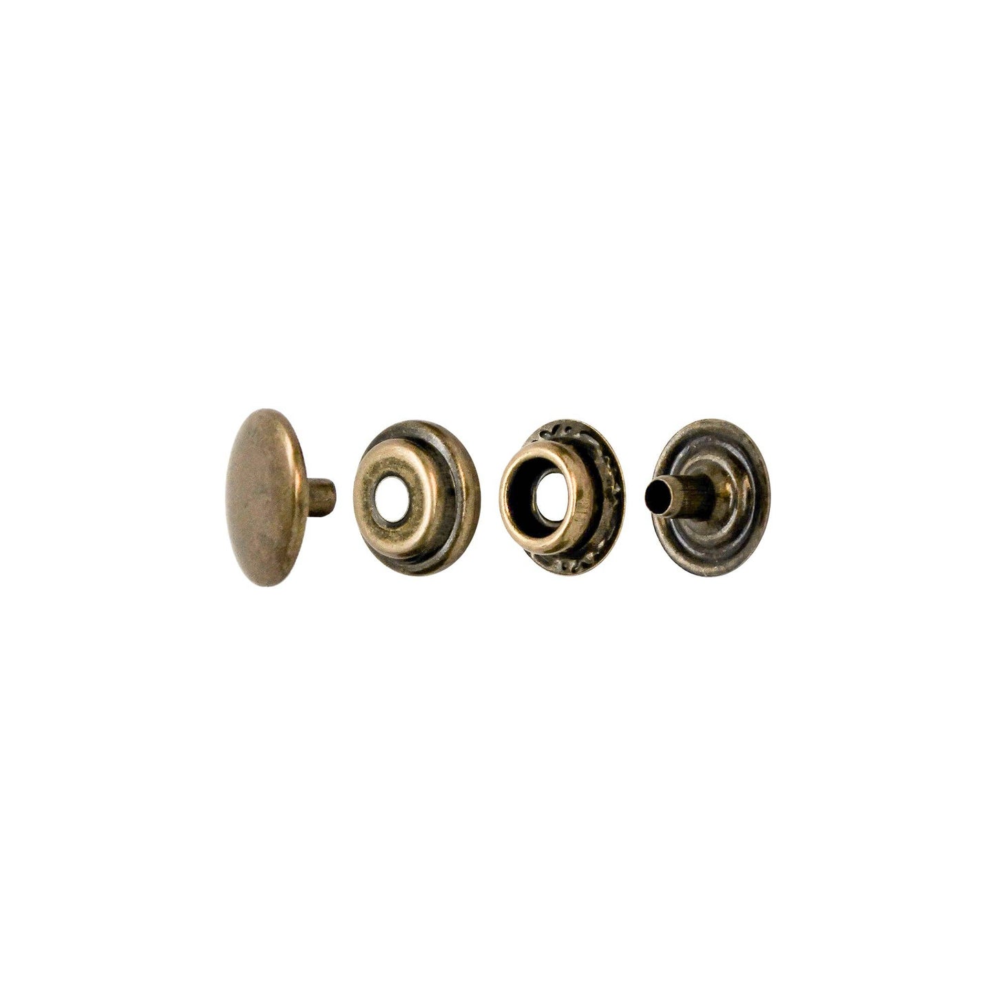 20L Snap Set - 10 Pack: Nickel / 10/pk